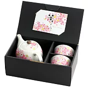 【和藍】美濃燒∣茶壺雙茶杯禮盒組 ‧綺羅櫻