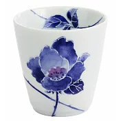 【和藍】美濃燒∣青玫瑰茶杯 ‧凜