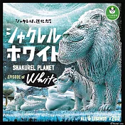 【日本正版授權】全套6款 戽斗白子動物 特別篇 扭蛋/轉蛋 戽斗動物園 熊貓之穴 873454