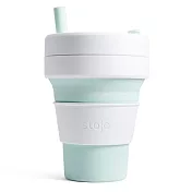 Stojo® 摺疊吸攜杯 16oz -薄荷綠