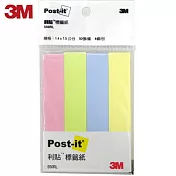 (3入1包)3M 550RL便條紙 四色(7.5×1.4CM)