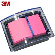 3M DS-123-1抽取式便條台 粉紅色(7.5×5公分)