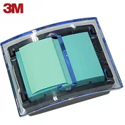 3M DS-123-1抽取式便條台 藍綠色(7.5×5公分)