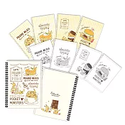 精靈寶可夢-A5圈裝筆記本-皮卡丘咖啡廳