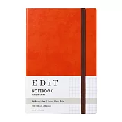 【Mark’s】EDIT上質方眼筆記本B6 ‧橘