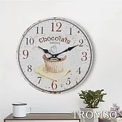 TROMSO無框畫時鐘(圓形)杯子蛋糕