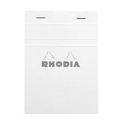 【Rhodia】N°13 上掀式筆記本_橫線內頁80張_白皮
