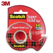 (2個1包)3M 198超黏透明膠帶(附輕便膠臺)19mm×16.5M