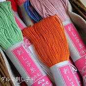 日本DARUMA THREAD/職人染技飽和綿線[柿色]