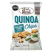 【英國Eat Real】奶焗蝦夷蔥藜麥脆片(80g)