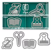 MIDORI 蝕刻工藝造型書籤夾-文具