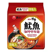 【農心】魷魚海鮮味湯麵(124g*4包)