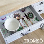 TROMSO北歐防滑餐櫥抽屜墊-繽紛花園繽紛花園粉