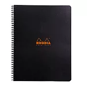 【Rhodia】Classic A4+ 線圈筆記本 方格內頁 黑色
