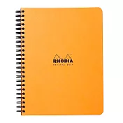 【Rhodia】Classic A5+ 線圈會議筆記本 橘色