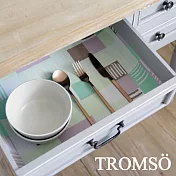 TROMSO北歐防滑餐櫥抽屜墊-北歐撞色北歐撞色藍