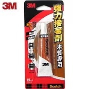 (2支1包)3M強力接著劑15ml-木質專用