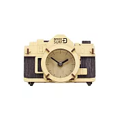 韓國 WOODSUM 輕手作。木製模型/復古相機時鐘/黑色款