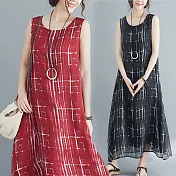 【MsMore】尼羅河輕奢華典雅曲線飄柔背心洋裝#j103793M黑