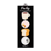 MIDORI 便條貼(子彈筆記用)-食物款