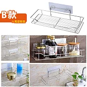 【EZlife】免打孔廚衛不鏽鋼置物架-B款(長款)