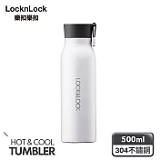 【樂扣樂扣】Hot&Cool系列My不鏽鋼保溫杯/500ML(白)