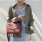 【那木】薄款排釦針織空調開衫外套(4色)    FREE米杏色