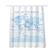 【賽先生科學工廠】科學浴簾-手稿地圖浴簾