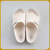 【花見小路】厚履日/日光拖鞋/US4/奶油白色