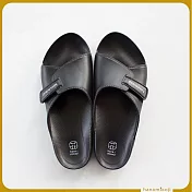 【花見小路】厚履日/日光拖鞋/US4/竹炭黑色