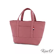 Kiiwi O! 輕便隨行系列帆布托特包 ANNE 乾燥玫瑰粉