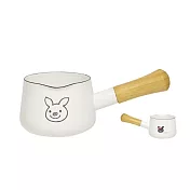 【Sugar Land】幸運豬HOME琺瑯牛奶鍋