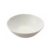 【西海陶器】essence Doily白化粧蕾絲燒紋碗 ‧小
