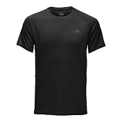 【The North Face】男 FLASHDRY短袖T恤S黑