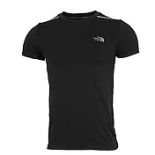 【The North Face】男 FLASHDRY短袖T恤S黑
