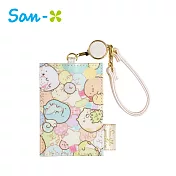 【日本正版授權】角落生物 彈力 票卡夾/票夾/證件套/悠遊卡夾 角落小夥伴