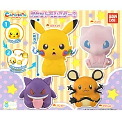 【日本正版授權】全套4款 精靈寶可夢 造型轉蛋 P3 扭蛋/轉蛋 神奇寶貝 環保蛋殼 333753