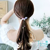 【Hera 赫拉】燦若繁星流蘇鏈日韓淑女髮圈-4色紫