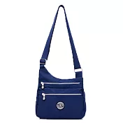 【KISSDIAMOND】防潑水時尚潮流萬用包-1308(手提/肩背/斜背/大容量/6色可選)深藍