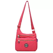【KISSDIAMOND】防潑水時尚潮流萬用包-1308(手提/肩背/斜背/大容量/6色可選)西瓜紅