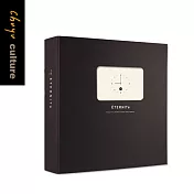 珠友 6K3孔加大相本/相簿/相冊米自黏/15張-皮紋01黑