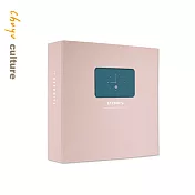 珠友6K3孔相本/相簿/相冊黑4*6/150枚-皮紋03粉