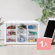 《真心良品x樹德》小玖小幫手分類收納盒1入組白色