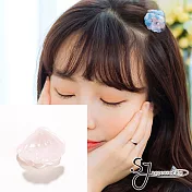 【SJ】時尚小清新海洋系貝殼造型爪夾/瀏海夾/髮夾2入組(四色)-白色