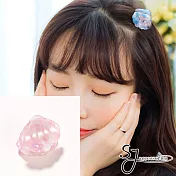 【SJ】時尚小清新海洋系貝殼造型爪夾/瀏海夾/髮夾2入組(四色)-紫色