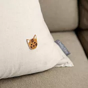 Dailylike 動物補丁刺繡貼布片-03貓咪