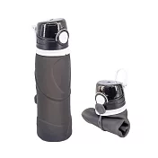 仁舟淨塑 捲捲矽水瓶-夜空黑