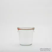 WECK 742 密封罐含密封圈與扣夾 Mold Shape 580ml (L)