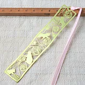 輕靈之森書籤*遊戲貓咪2入