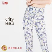 TENO花花褲。輕量化運動休閒褲【買就送小褲】M城市灰
